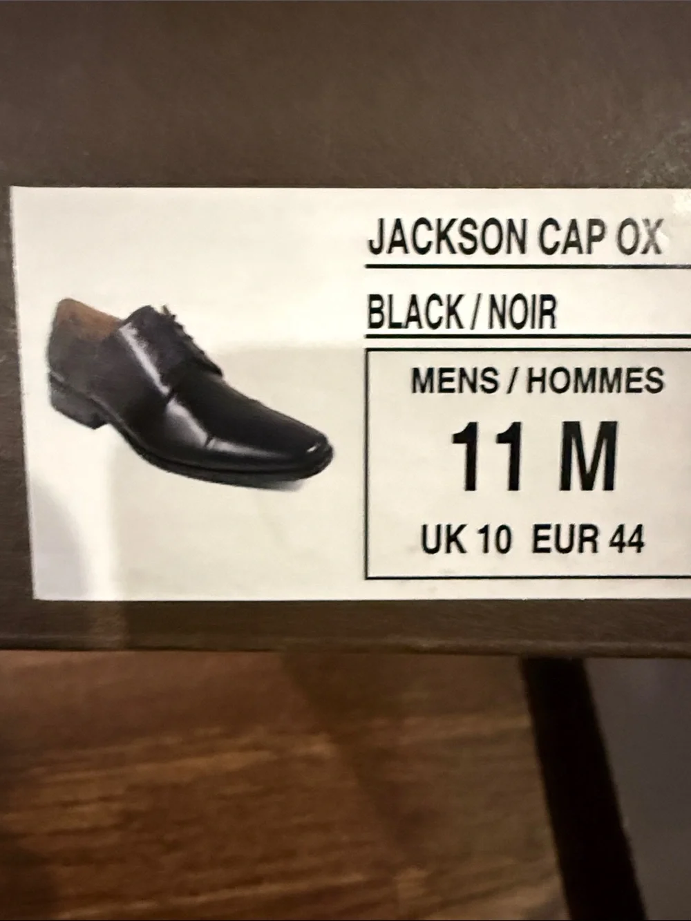 Florsheim - Jackson Black Leather Cap-Toe Derby Dress Shoes